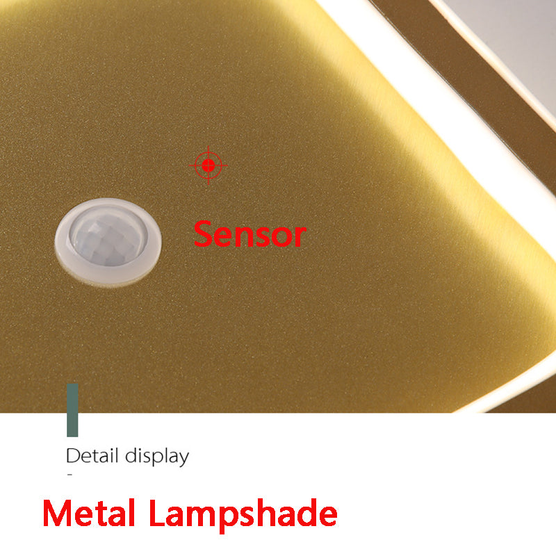 Zerian | Quadrat Deckenleuchte mit LED-Rahmen