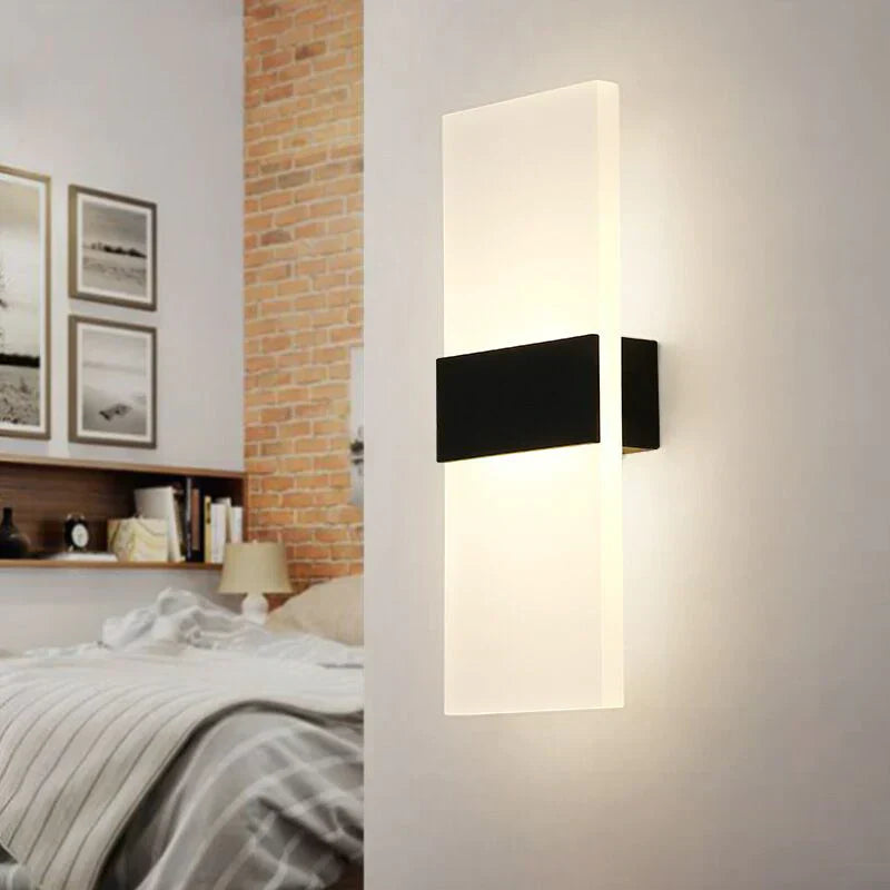Zeyora | Rechteckige LED Wandleuchte
