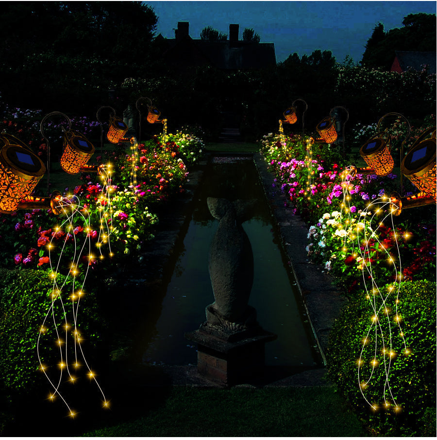 FlowLight | Solar-Gießkannenleuchte für den Garten