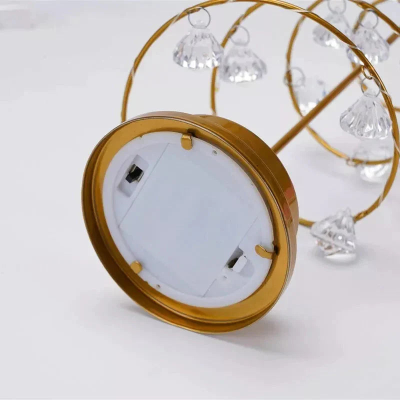 Crystava | LED Kristall Weihnachtsbaum Deko Lampe