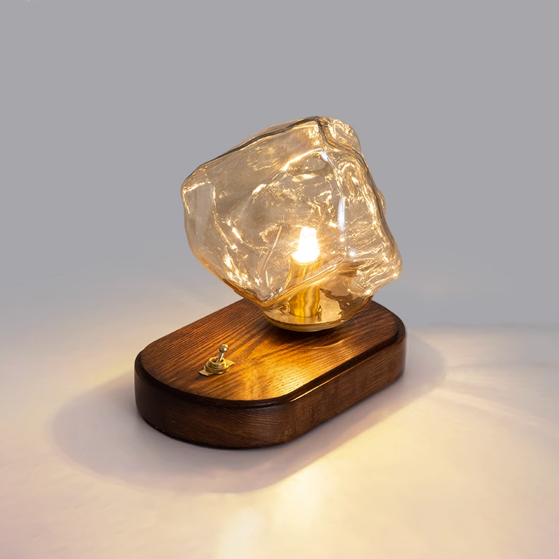 Averis | Glas Kristall Tischleuchte