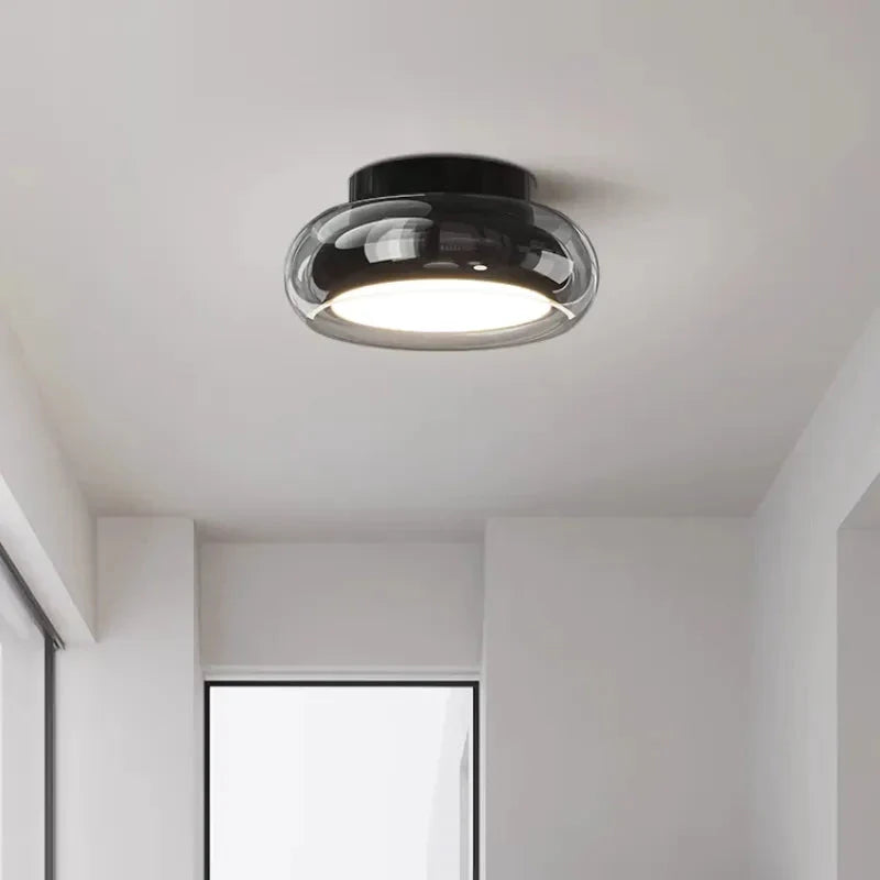 Dovira | Glas LED Deckenleuchte