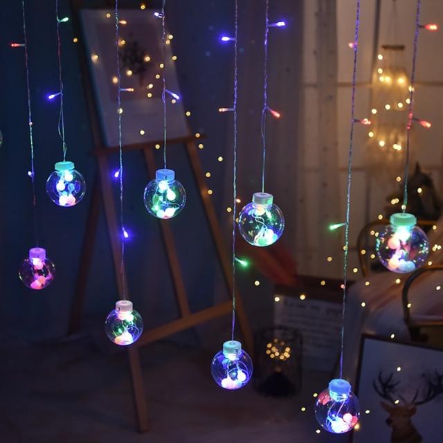Gloriva | LED Lichterkette mit Kugeln