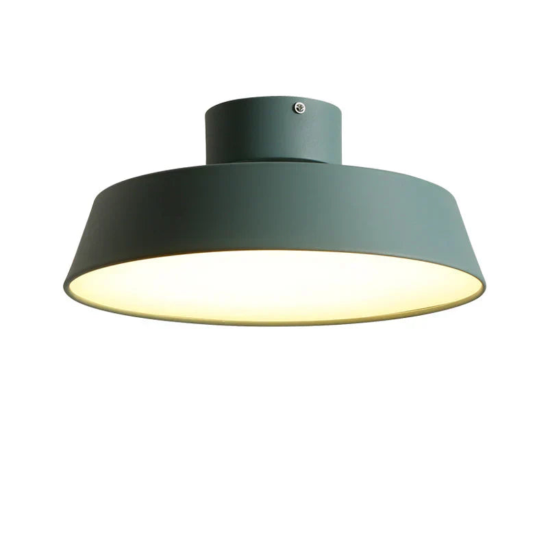 Nordisch | Schlichte Runde LED Lampe Decke