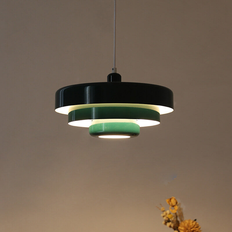 Aurivio | Metall-Pendelleuchte im Retro-Design