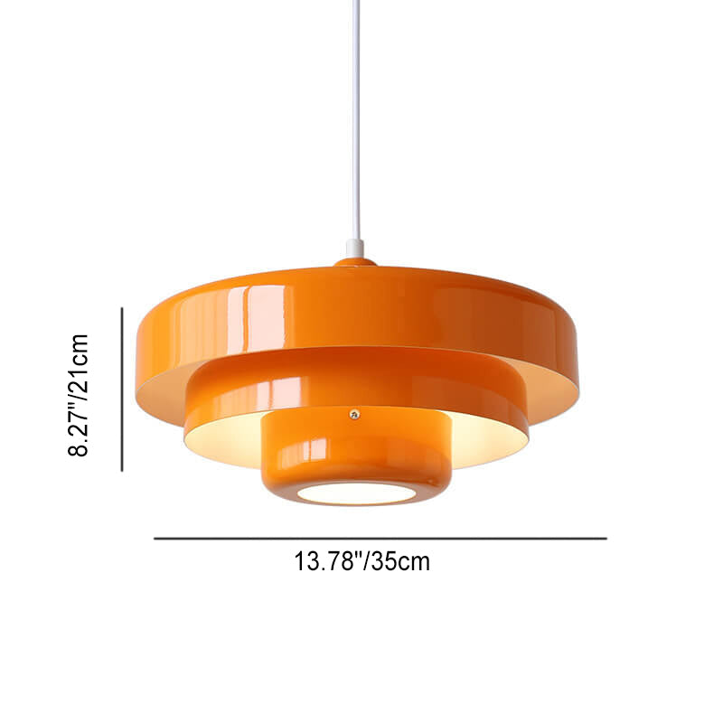 Aurivio | Metall-Pendelleuchte im Retro-Design