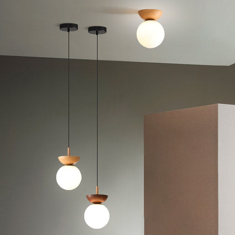 Log | Japanische LED-Pendelleuchte mit Stil