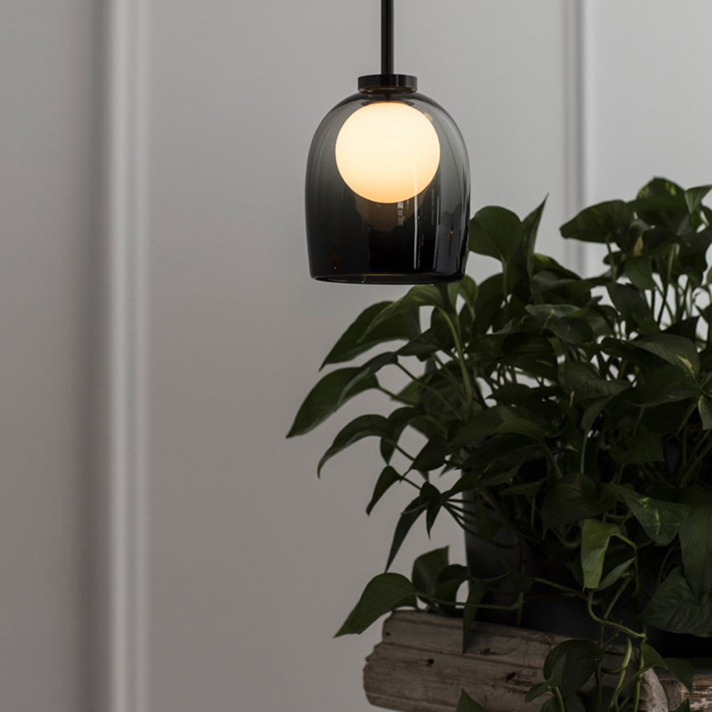 Orvya | Pendelleuchte im Glaszylinder-Design