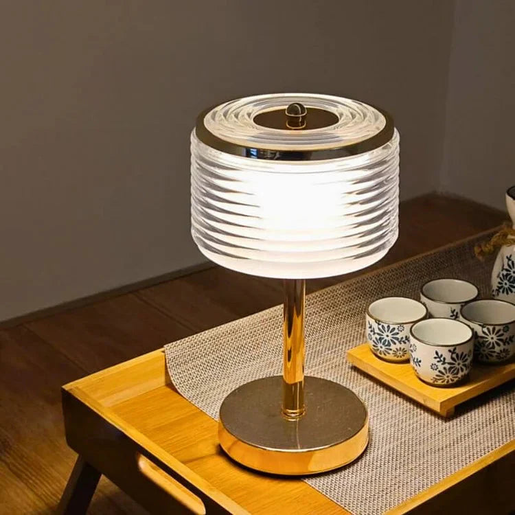 Cirvella | LED Nachttischlampe mit Glasdesign
