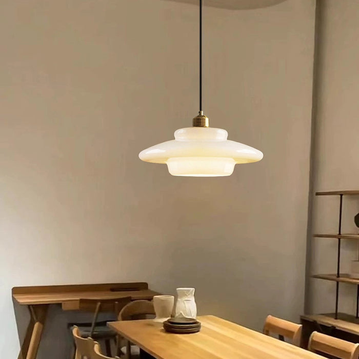 Orvella |  Glas-Pendelleuchte im Art-Déco-Stil