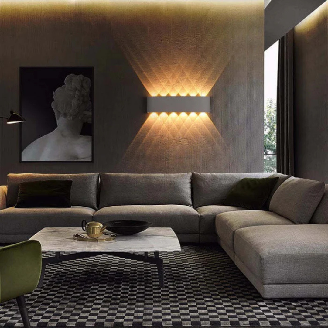 Auron | Moderne Up & Down Wandleuchte