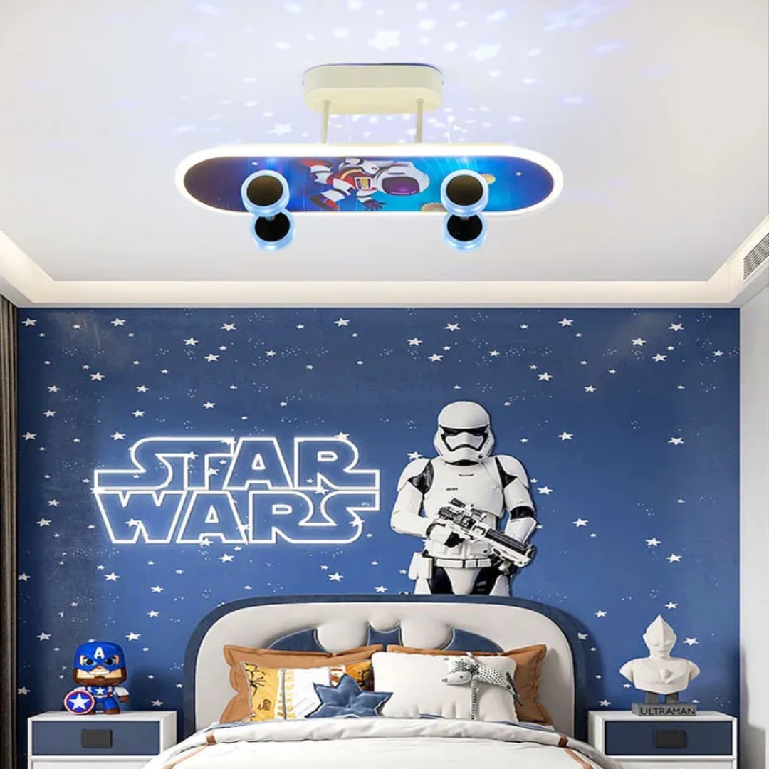 LED Deckenleuchte | im Skateboard Stil