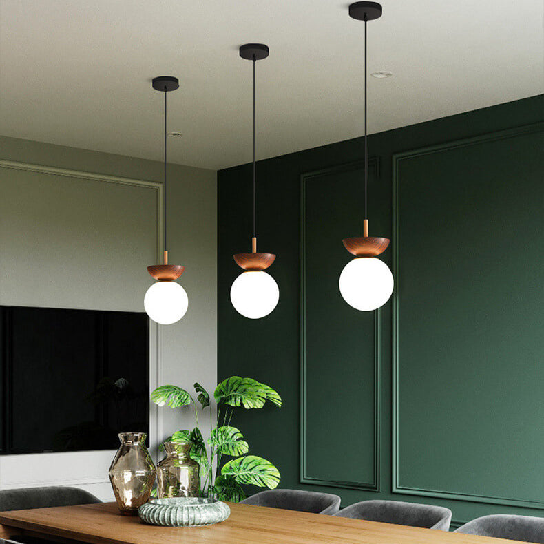 Log | Japanische LED-Pendelleuchte mit Stil