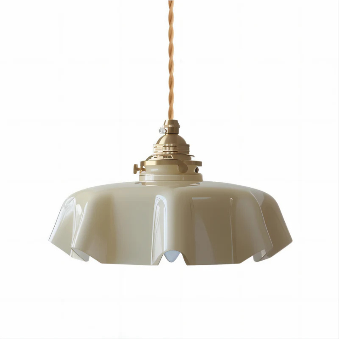 Liora | Glas Pendelleuchte Retro