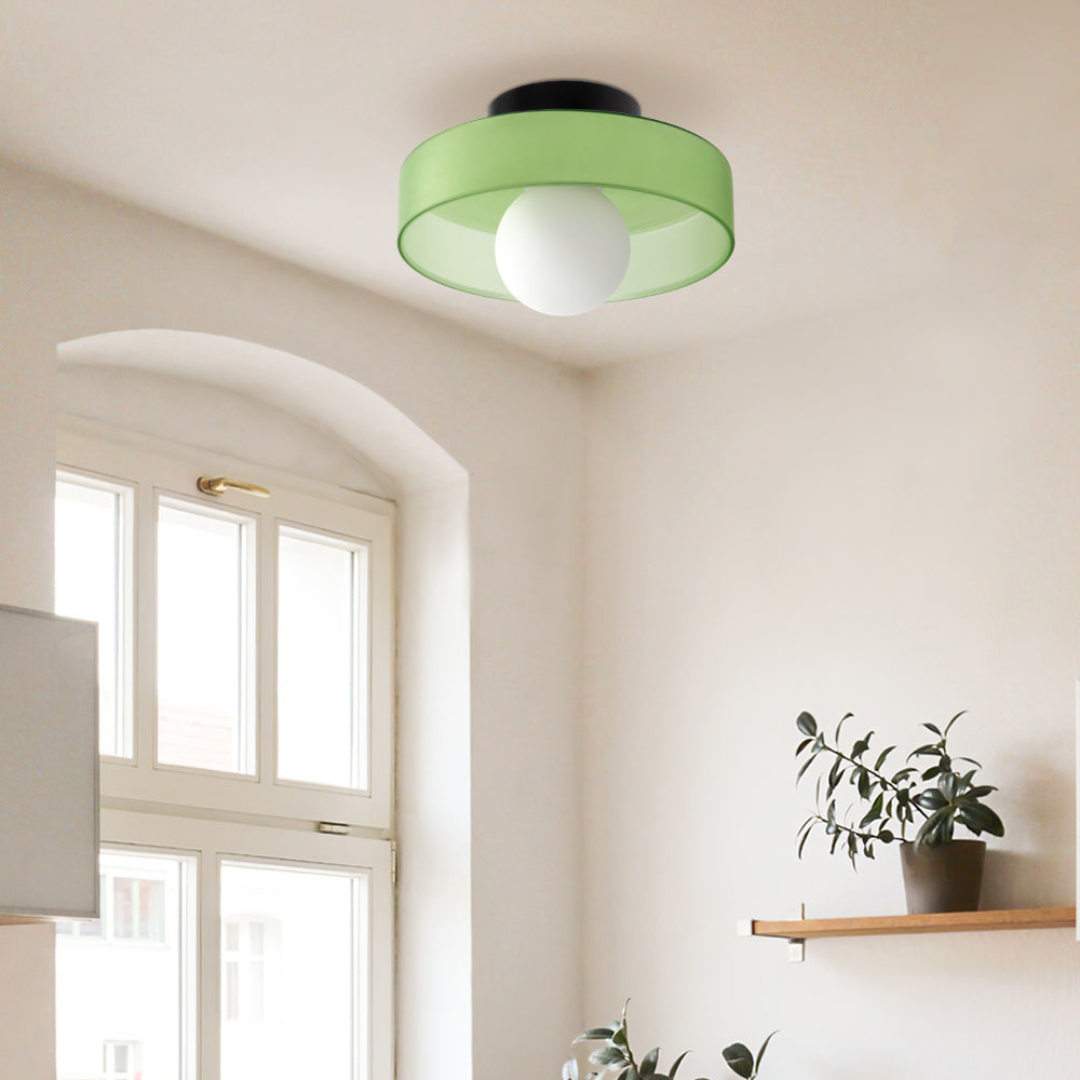 Rosira | Deckenleuchte modern rund aus Glas