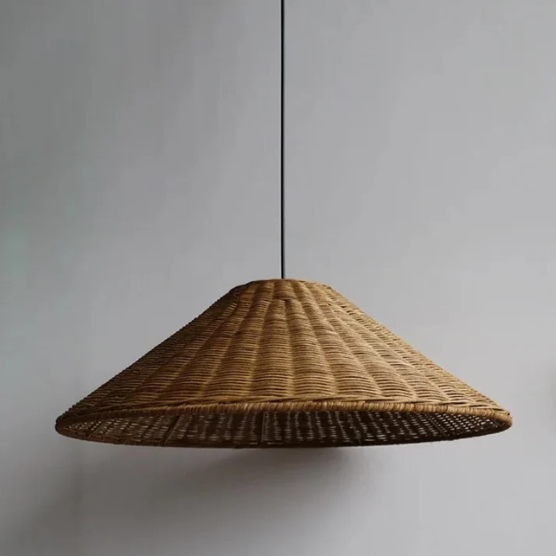 Ravena | Pendelleuchte im Rattandesign