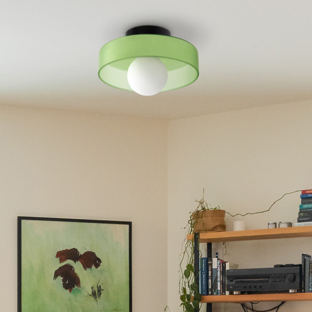 Rosira | Deckenleuchte modern rund aus Glas