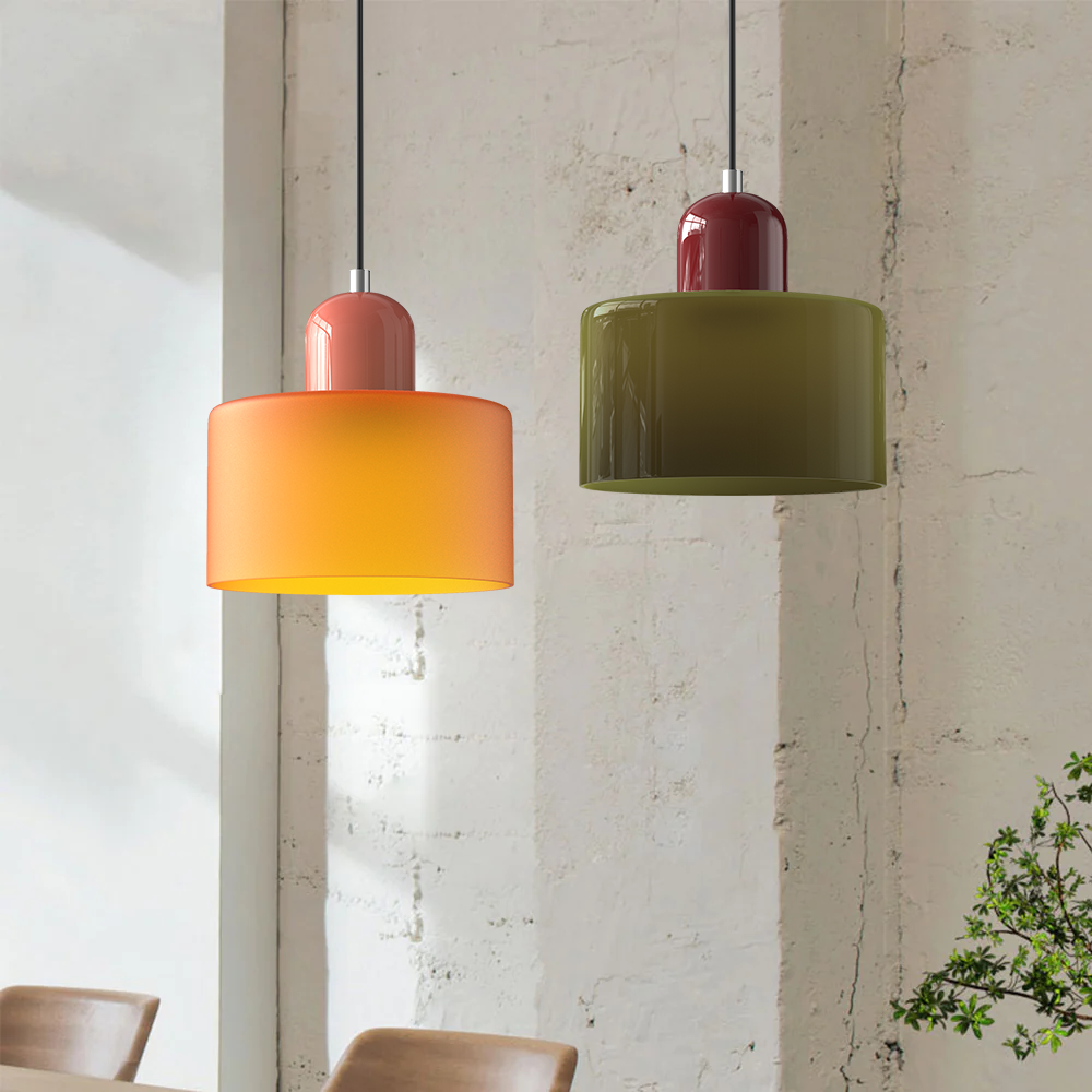 Bauhaus | Kreative Pendelleuchte aus Glas