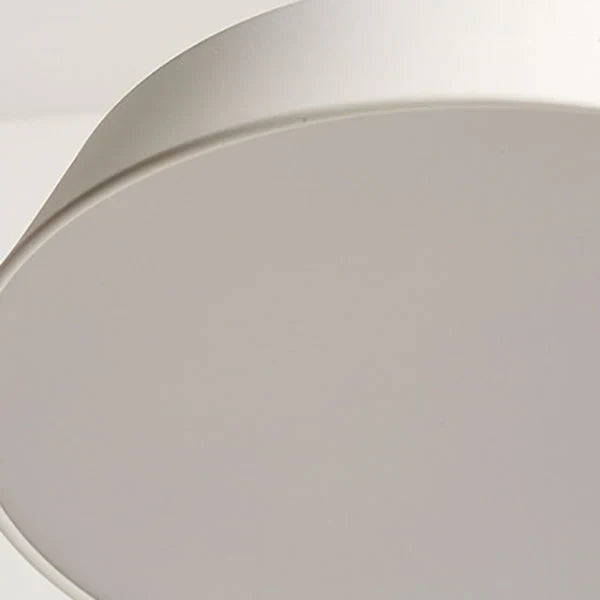 Nordisch | Schlichte Runde LED Lampe Decke