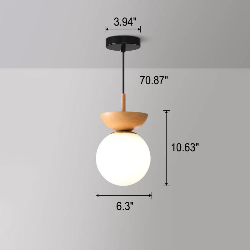 Log | Japanische LED-Pendelleuchte mit Stil