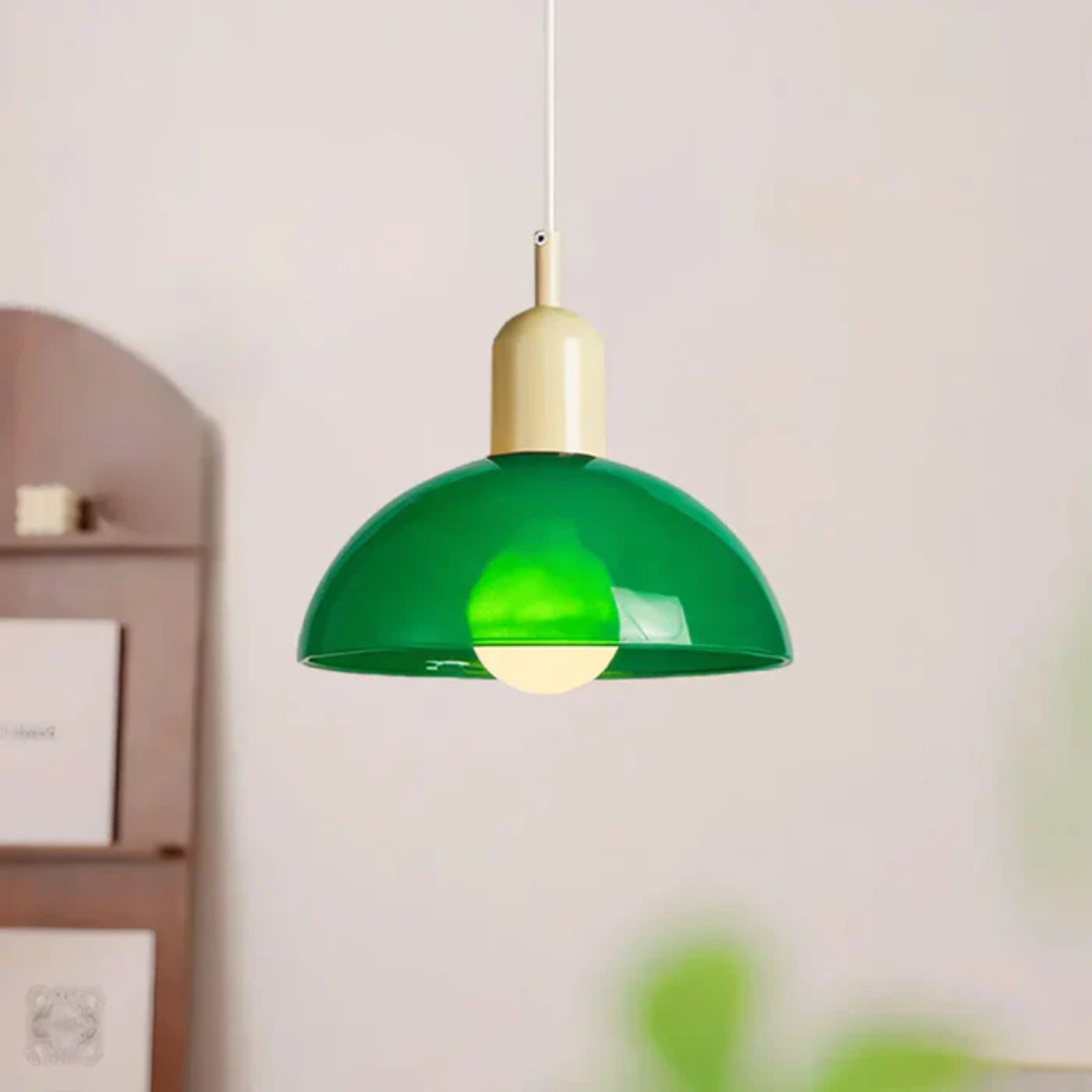 Orivio | Farbige Halbkugel Pendelleuchte
