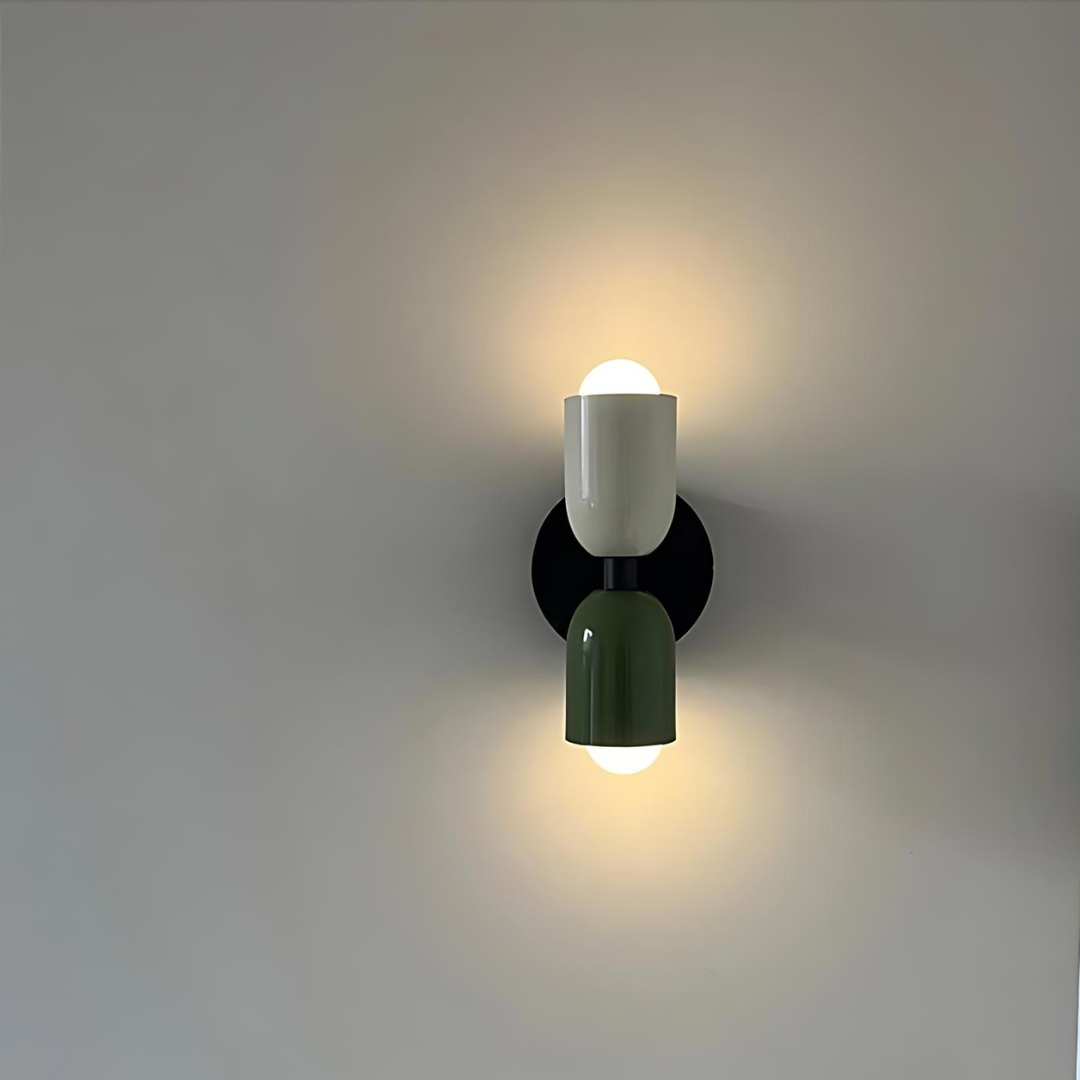 Coloria | Moderne Doppel-Wandleuchte
