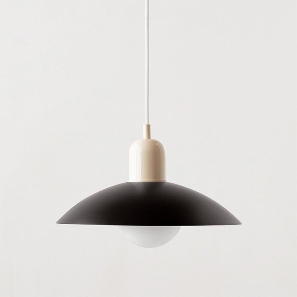 Macaron Pendelleuchte | Farbiger Glasschirm für Modernes Flair