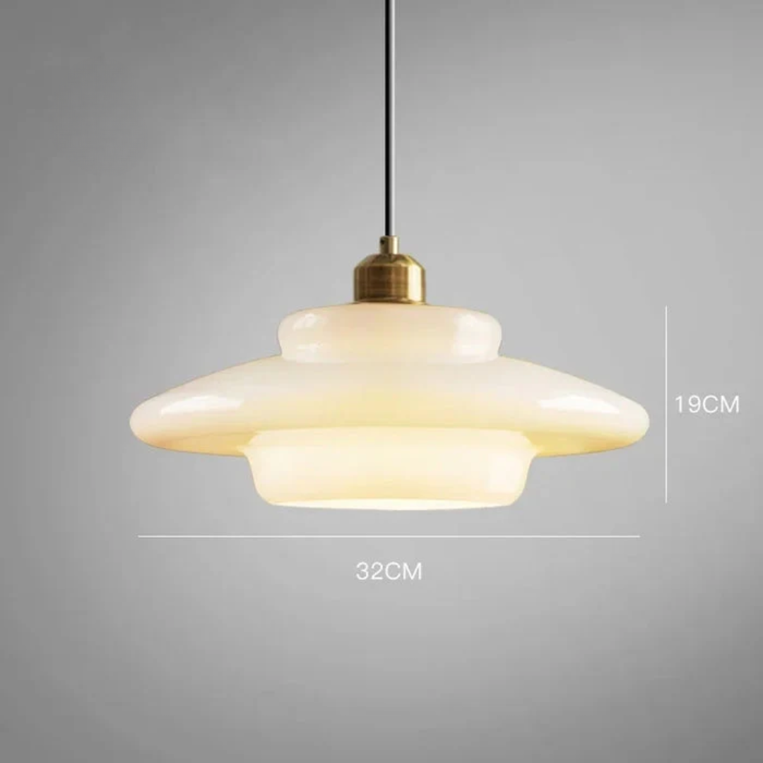 Glas Pendellampe | Küche Wohnzimmer Deckenleuchte