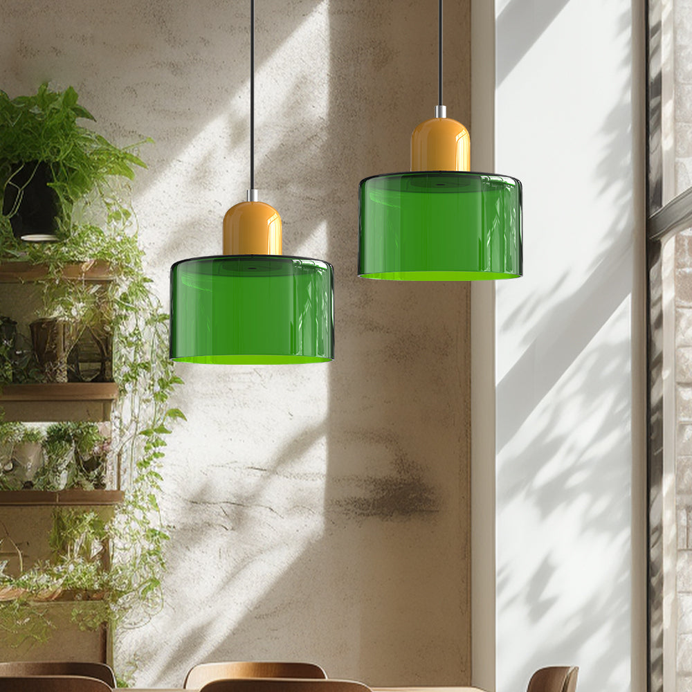 Bauhaus | Kreative Pendelleuchte aus Glas