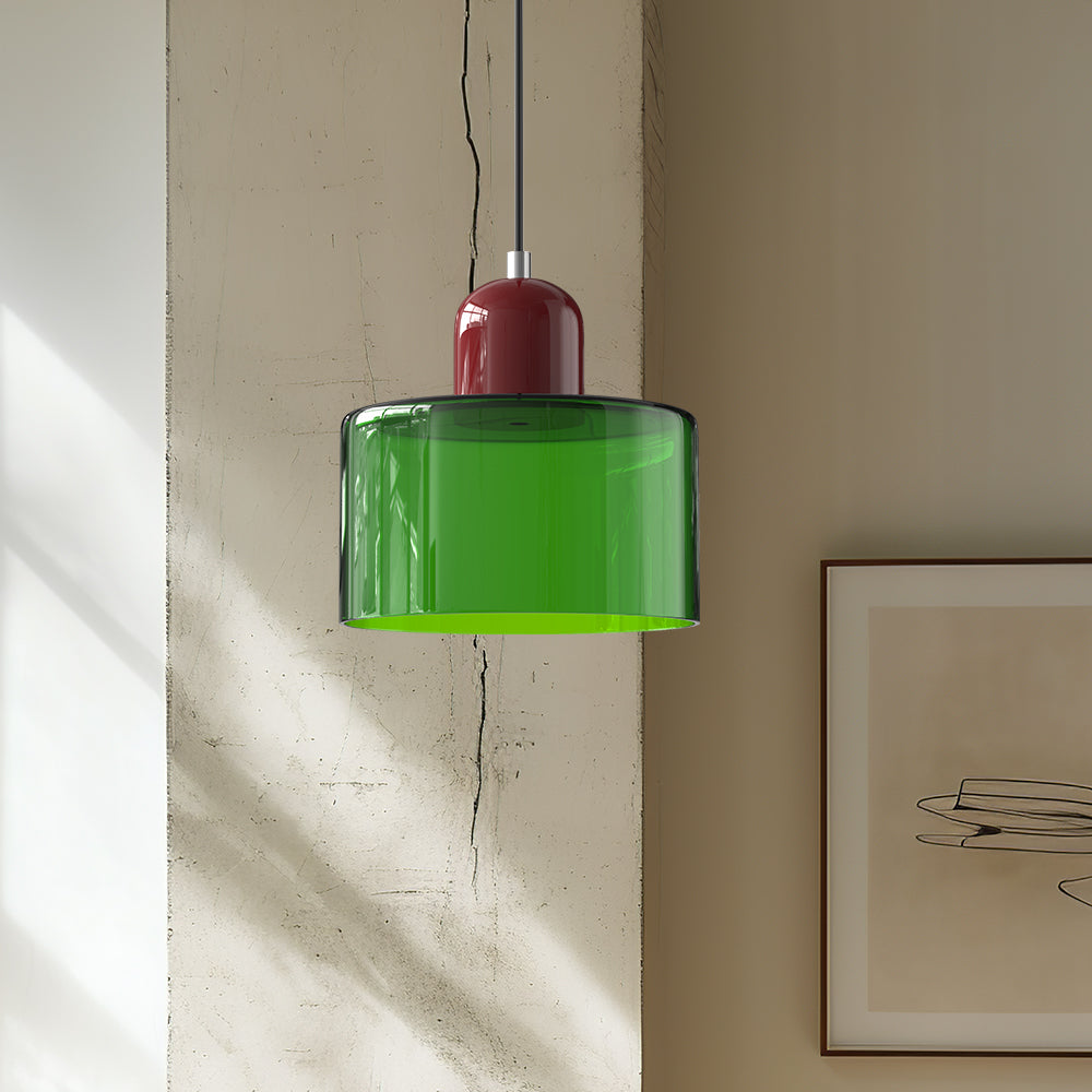 Bauhaus | Kreative Pendelleuchte aus Glas