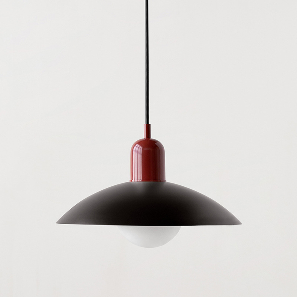 Macaron Pendelleuchte | Farbiger Glasschirm für Modernes Flair