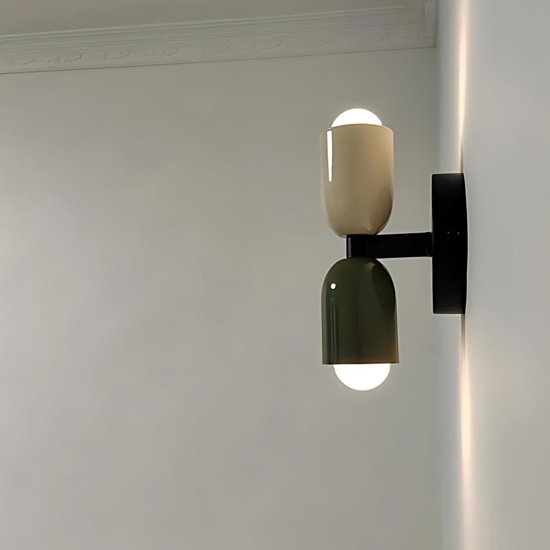 Coloria | Moderne Doppel-Wandleuchte