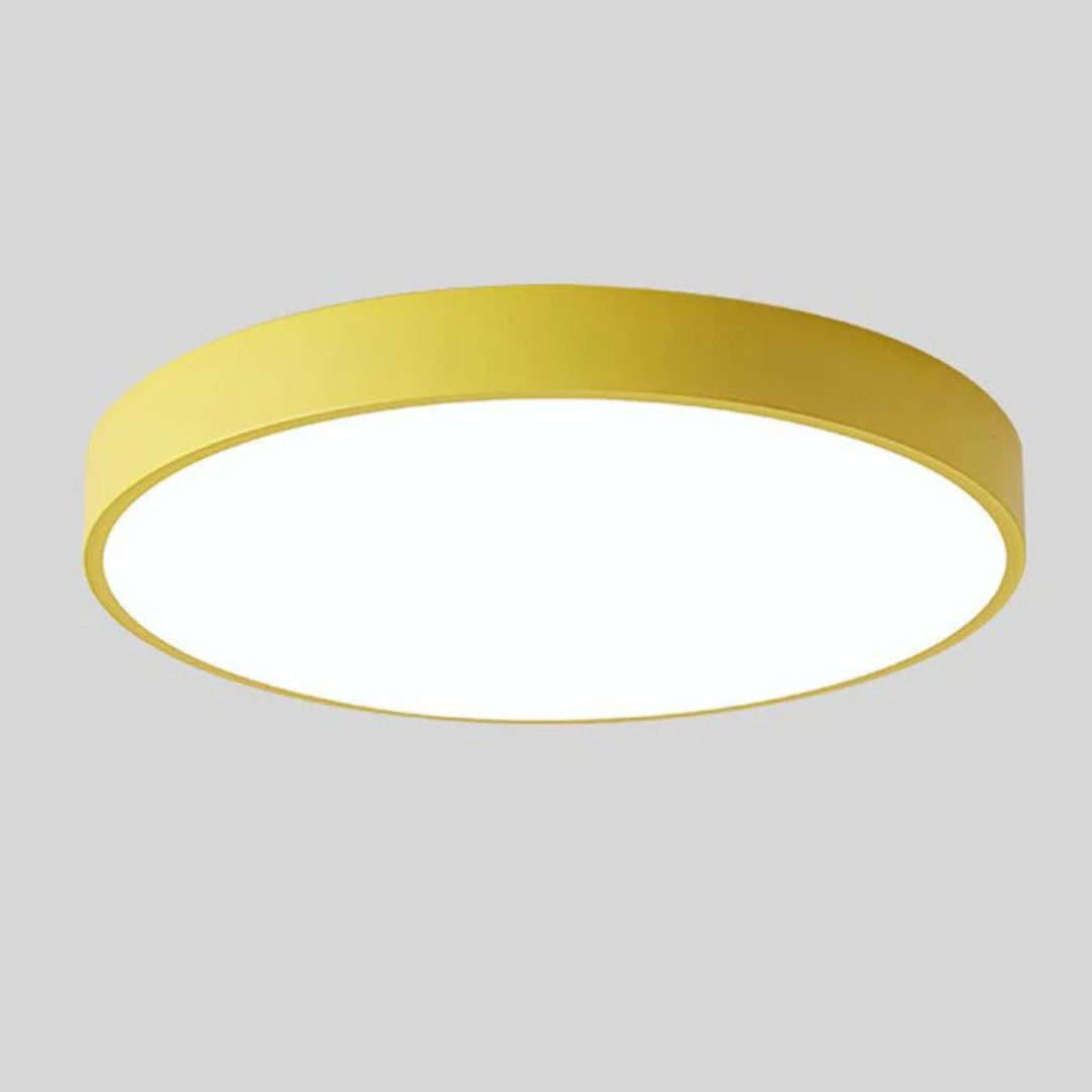 Avela | LED Deckenleuchte rund aus Holz