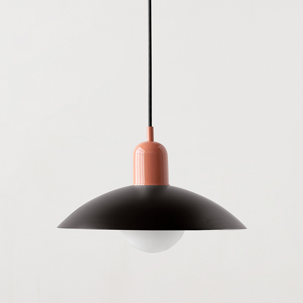 Macaron Pendelleuchte | Farbiger Glasschirm für Modernes Flair