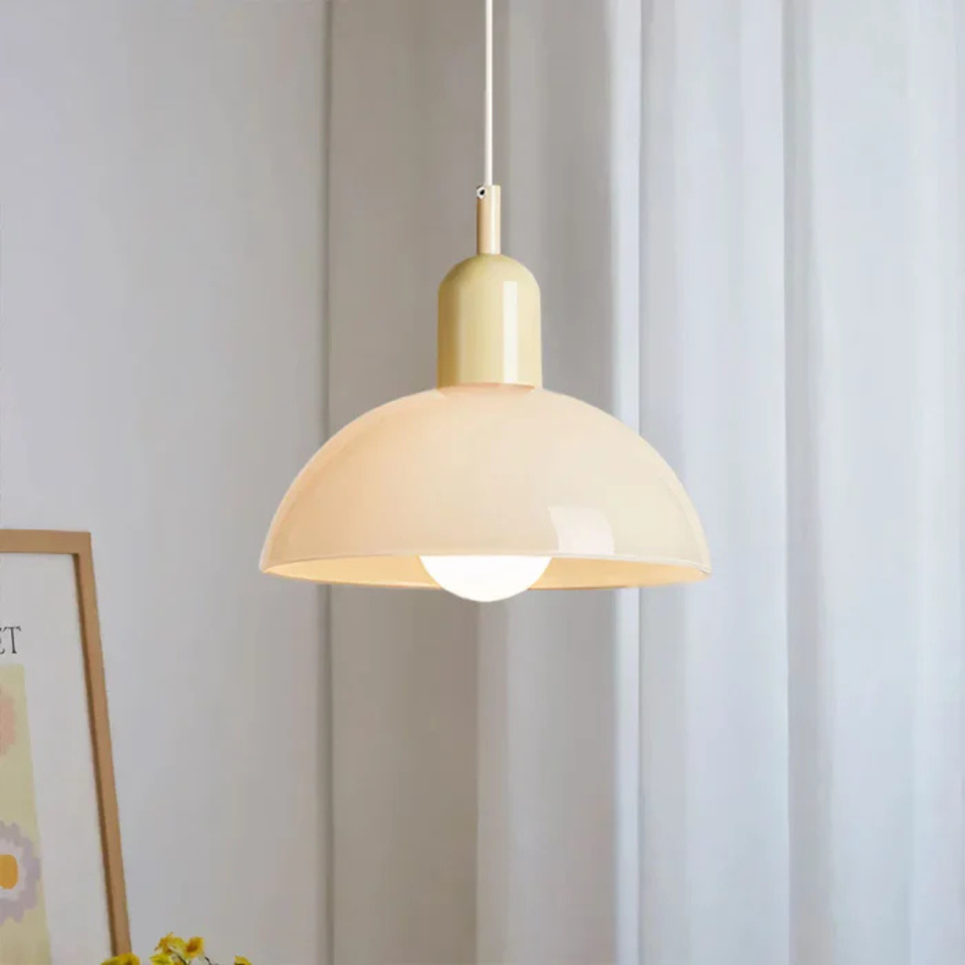 Orivio | Farbige Halbkugel Pendelleuchte