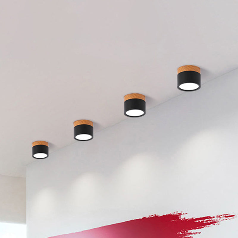 Lumora | LED-Deckenleuchte mit Holzoptik