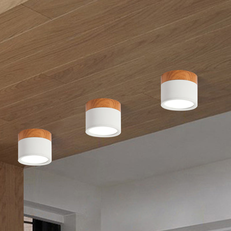Lumora | LED-Deckenleuchte mit Holzoptik