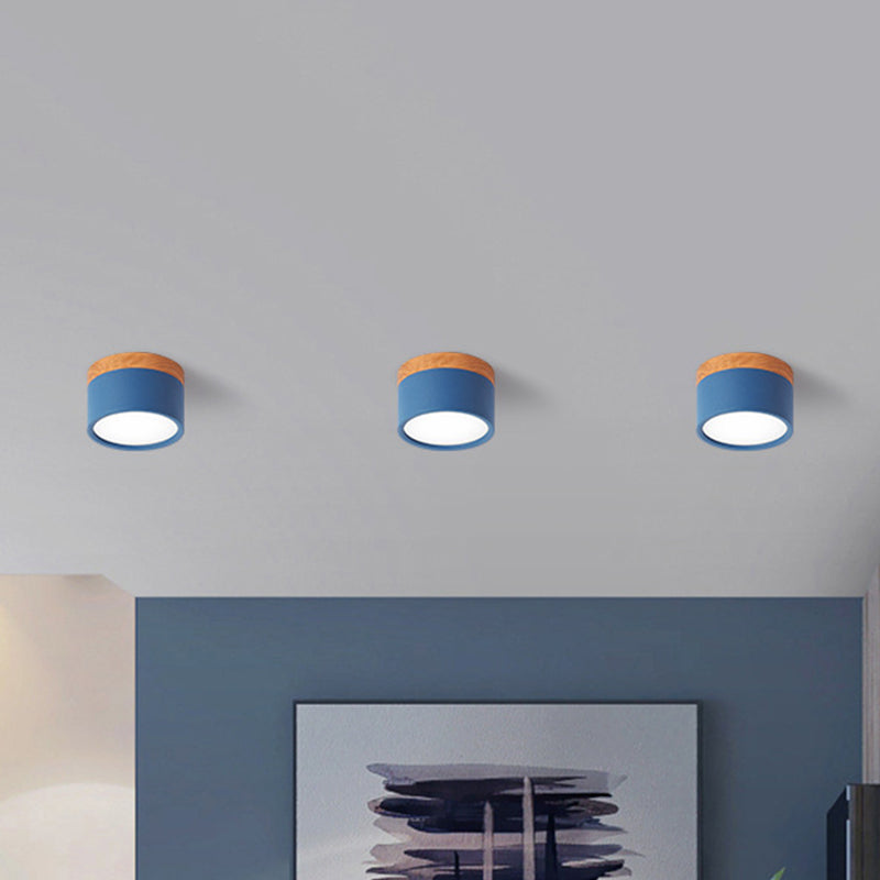 Lumora | LED-Deckenleuchte mit Holzoptik