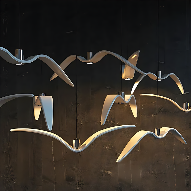 Skyra | Pendelleuchte im Flügeldesign