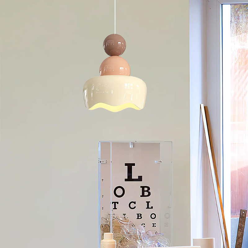 Luneya | Pendelleuchte im Retro-Wellen-Design