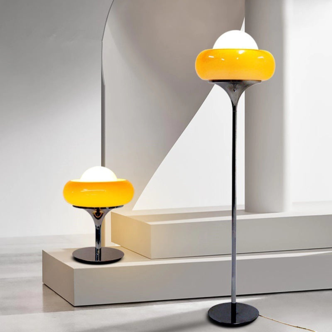 Retro-Tischlampe | Innenbeleuchtung im Bauhaus-Stil
