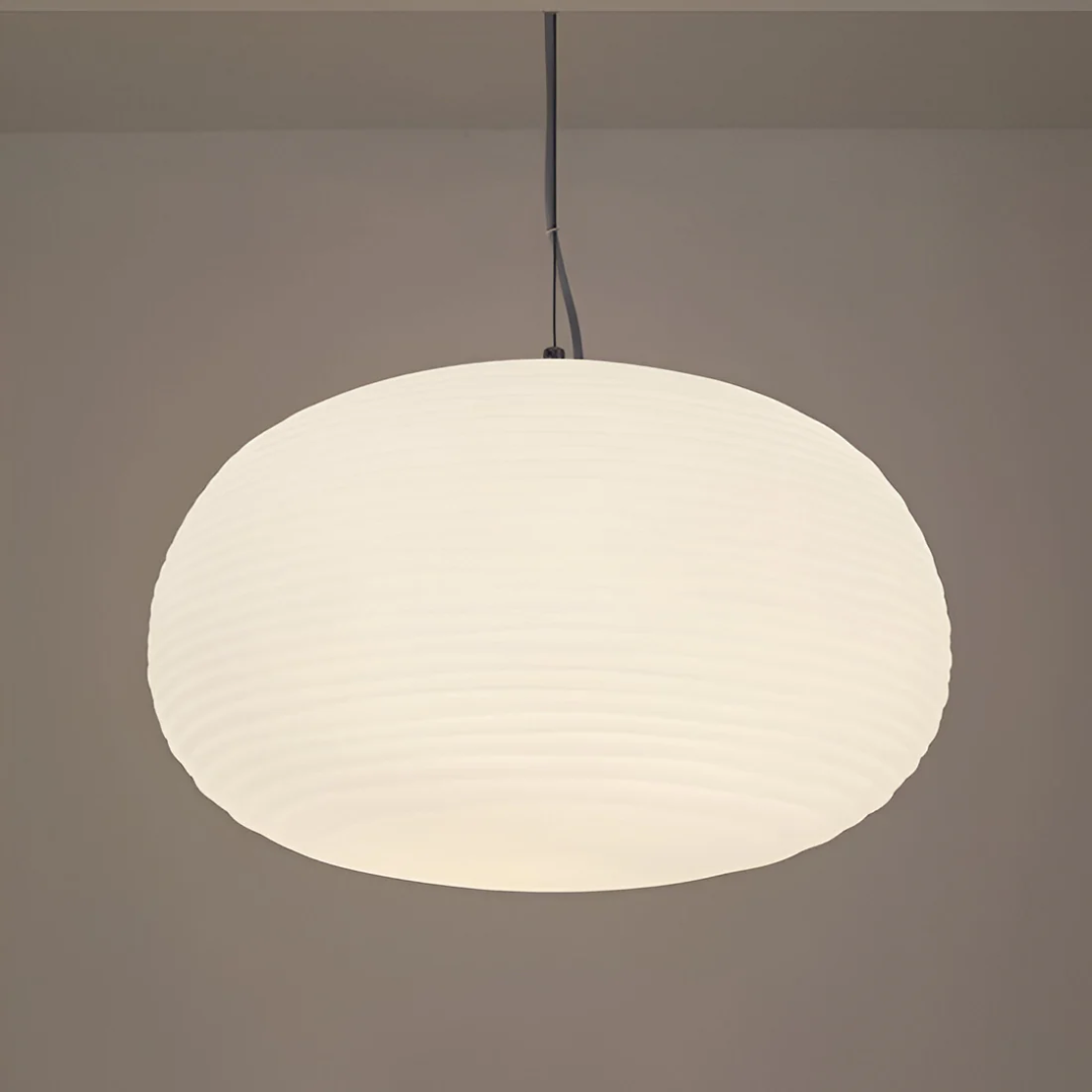 Liora | Opaalglas Hängeleuchte