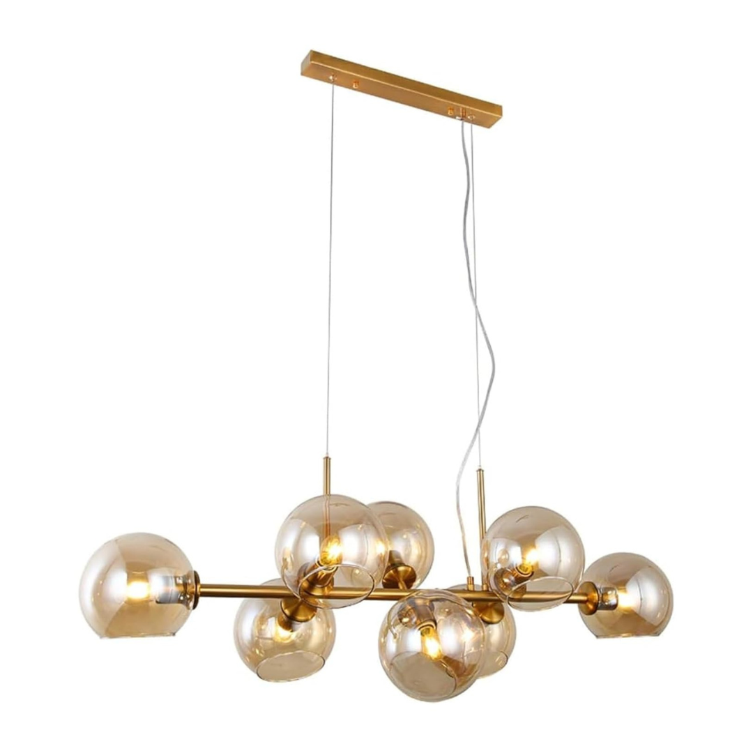 Clyra | Deckenleuchte mit Glas-Kugel Design