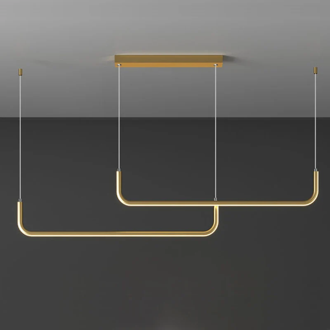 Lunaris | Lineare LED Pendelleuchte Modern