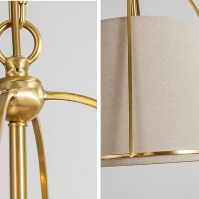 Amaril | Pendelleuchte im Stoffschirm-Design