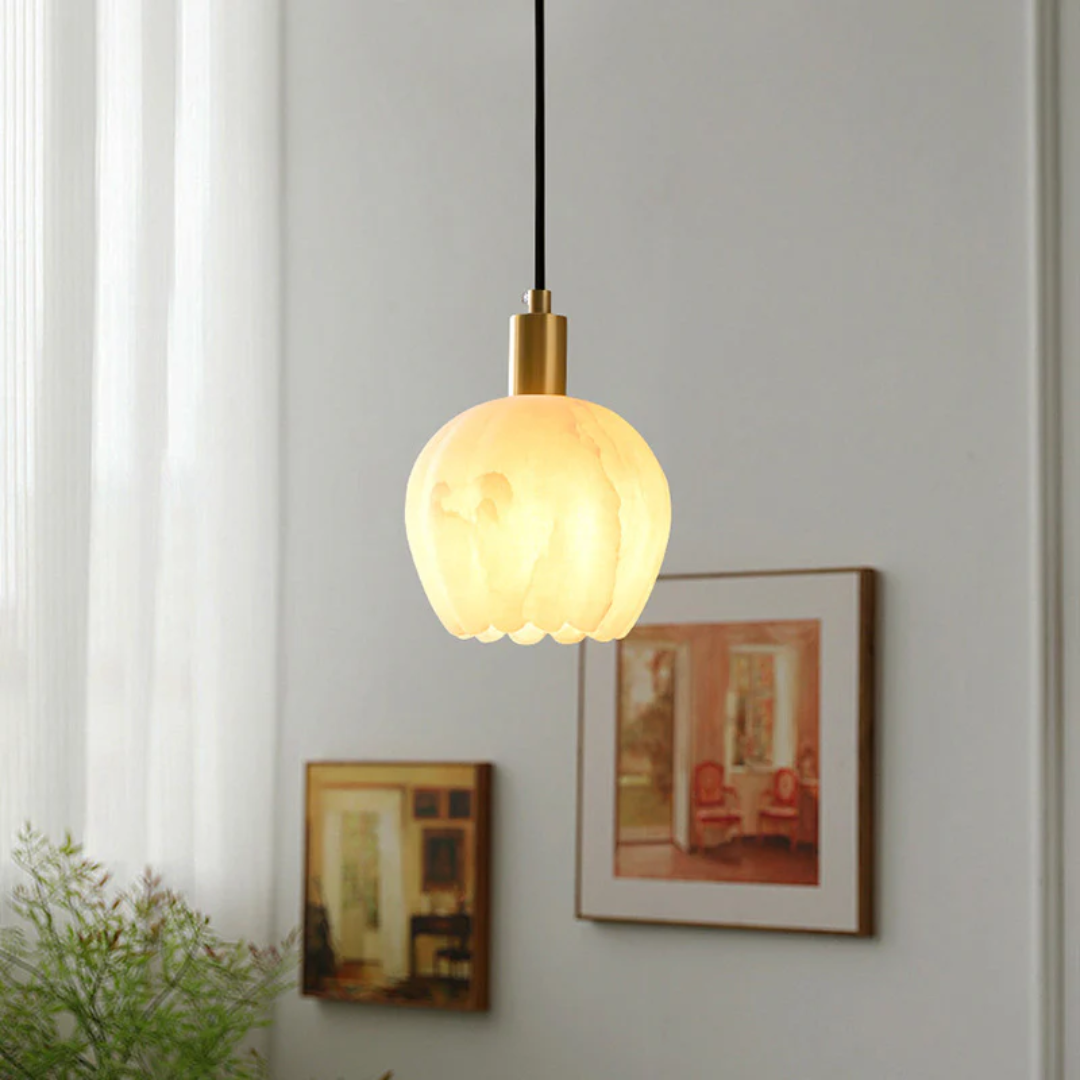 Alba | Alabaster Hängeleuchte