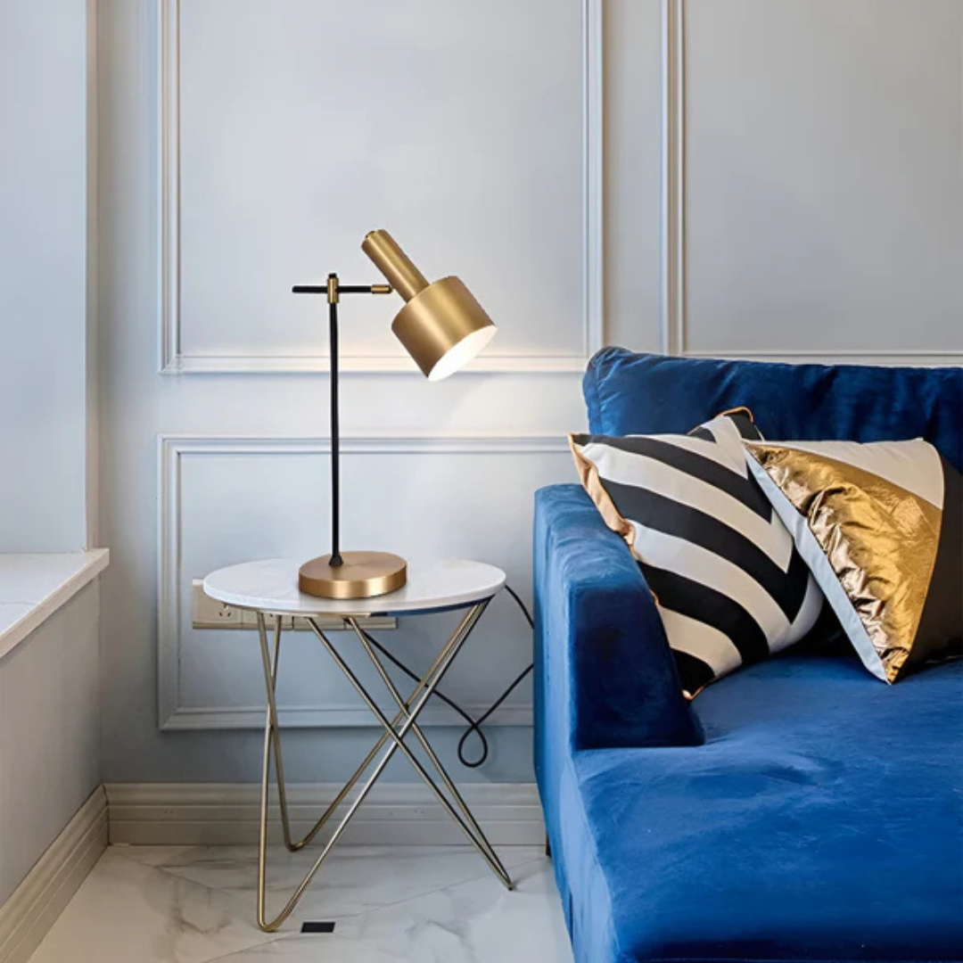 Tischlampe LED Gold | Modell Paris