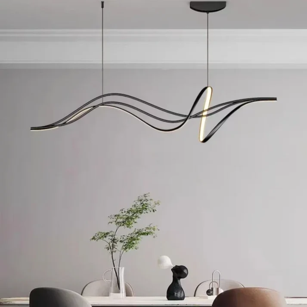 Luminara | Wellenförmige LED-Hängeleuchte