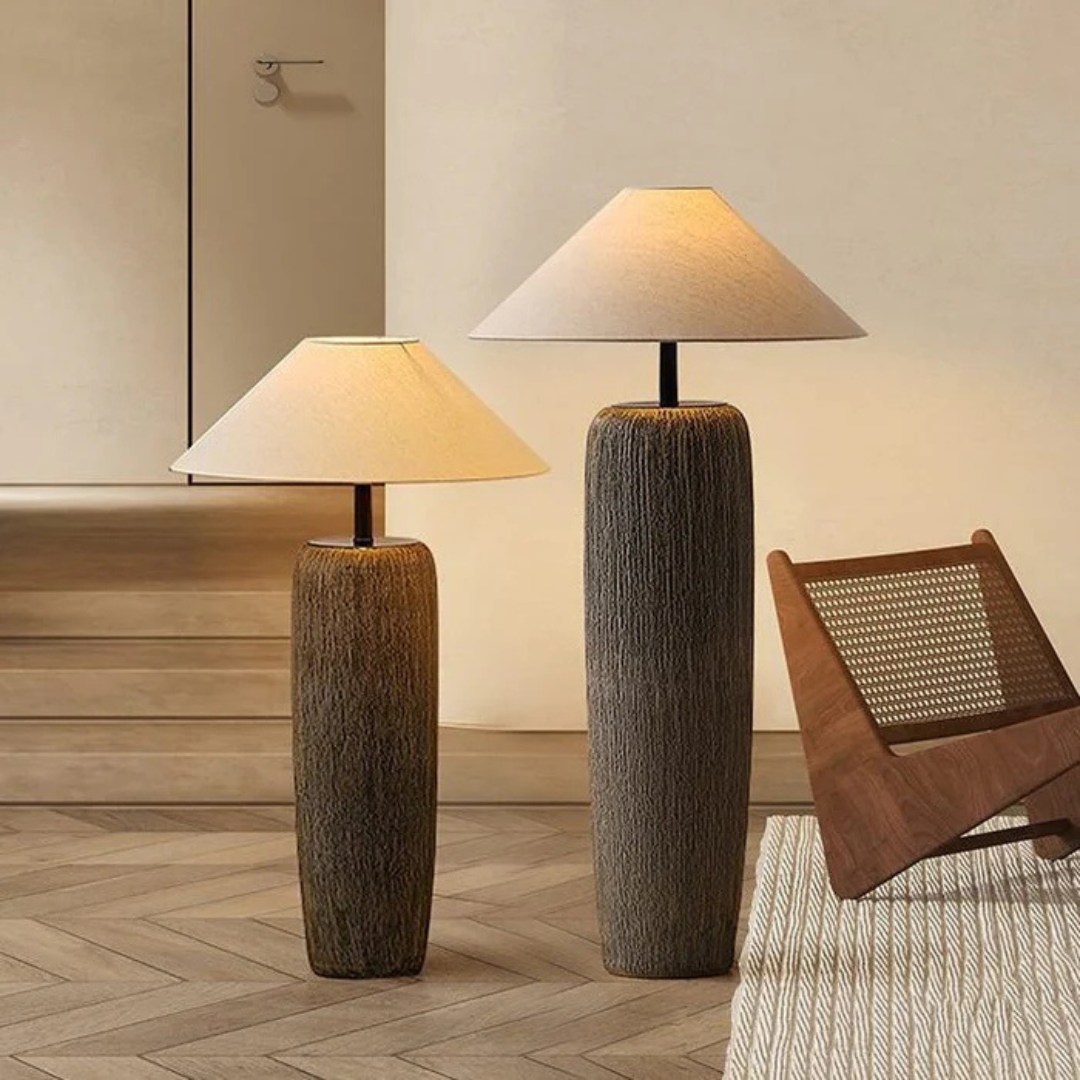 Terrona | Stehleuchte im Naturstein-Design