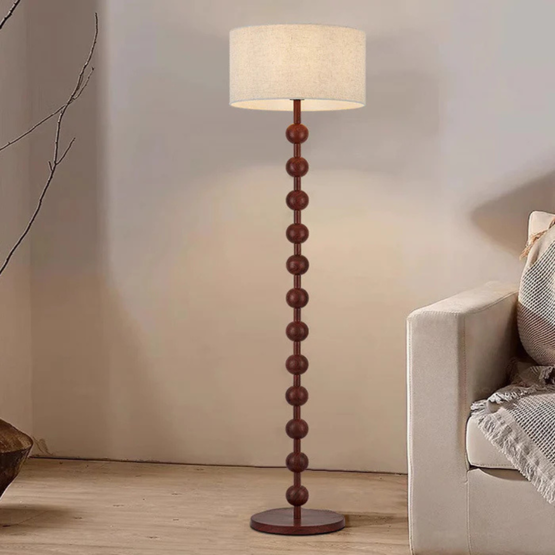 Arbor | Stehleuchte Holz-Bodenlampe für harmonische Raumgestaltung